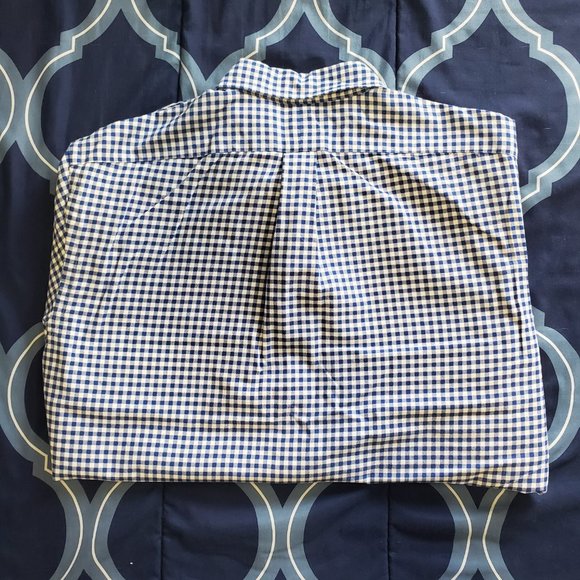 Men's Large Polo Ralph Lauren Long-sleeved Collard Plaid Button-up - Picture 2 of 2